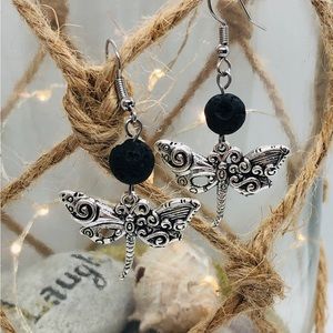 Dragonfly Aromatherapy Earrings